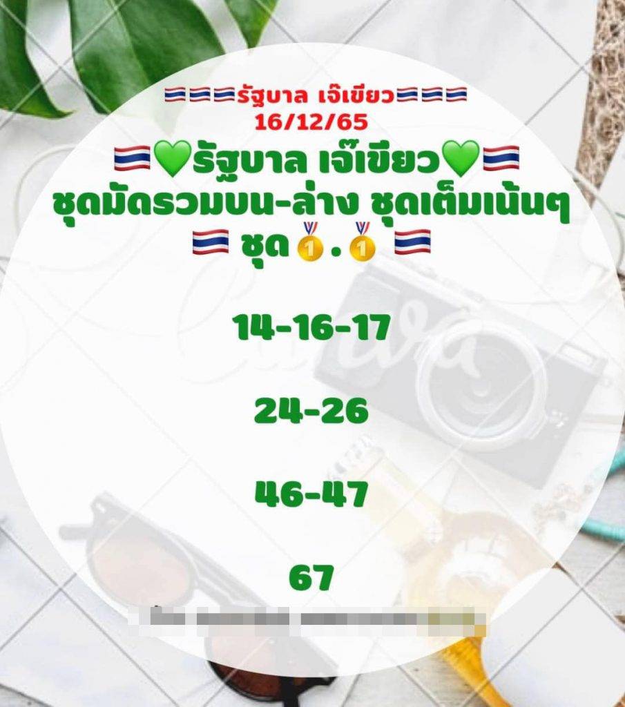 รวมหวยซอง 18 เจ้าดังในไทยรีบเช็คด่วน แนวทางหวยรัฐบาล งวดวันที่ 16 ธันวาคม 2565 ทุกสำนัก