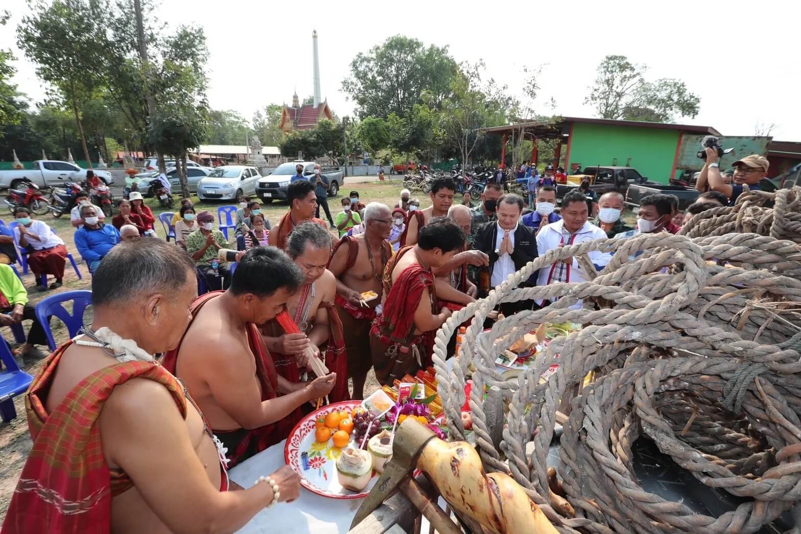 พิธีเซ่นปะกำช้าง 16/2/66