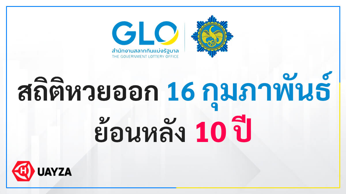 สถิติหวย งวดวันที่ 16 กุมภาพันธ์