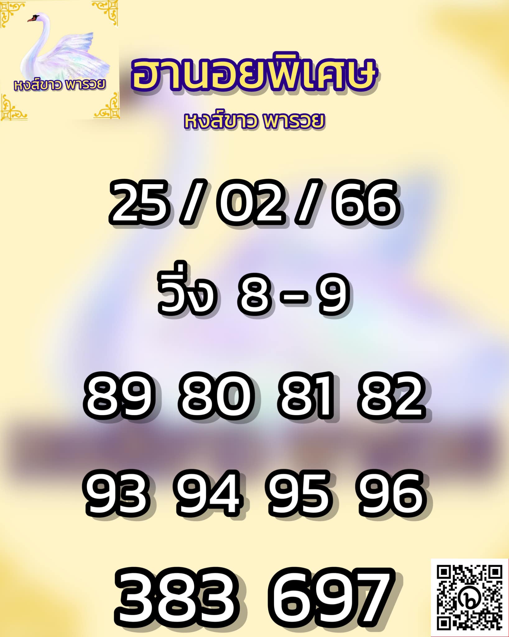 แนวทางหวยฮานอย 25/2/66 ชุดที่5