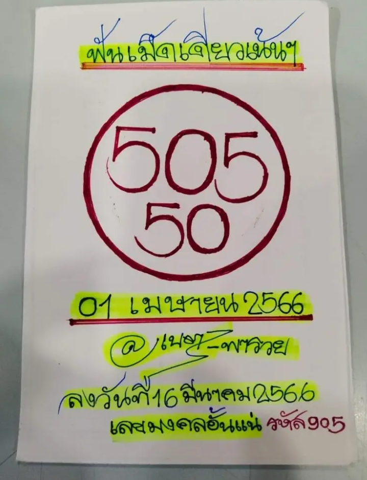 เนตรพารวยจัดหนักๆ มี 5 แน่นอน งวดวันที่ 1 เมษายน 2566