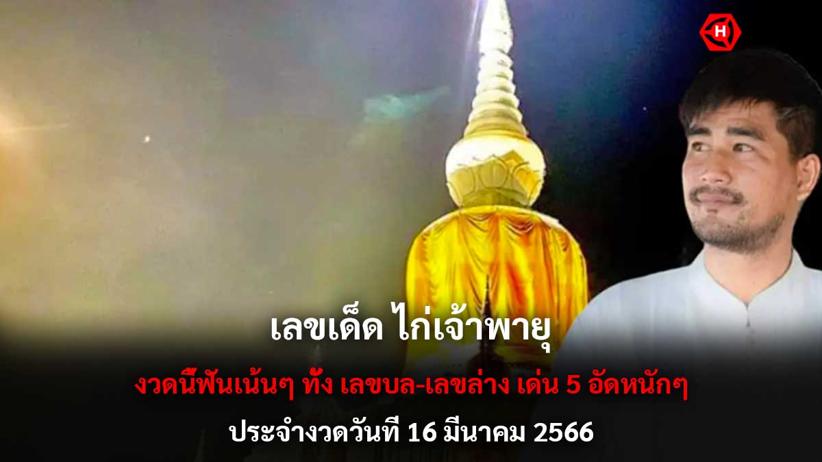 เลขเด็ด ไก่เจ้าพายุ 16366