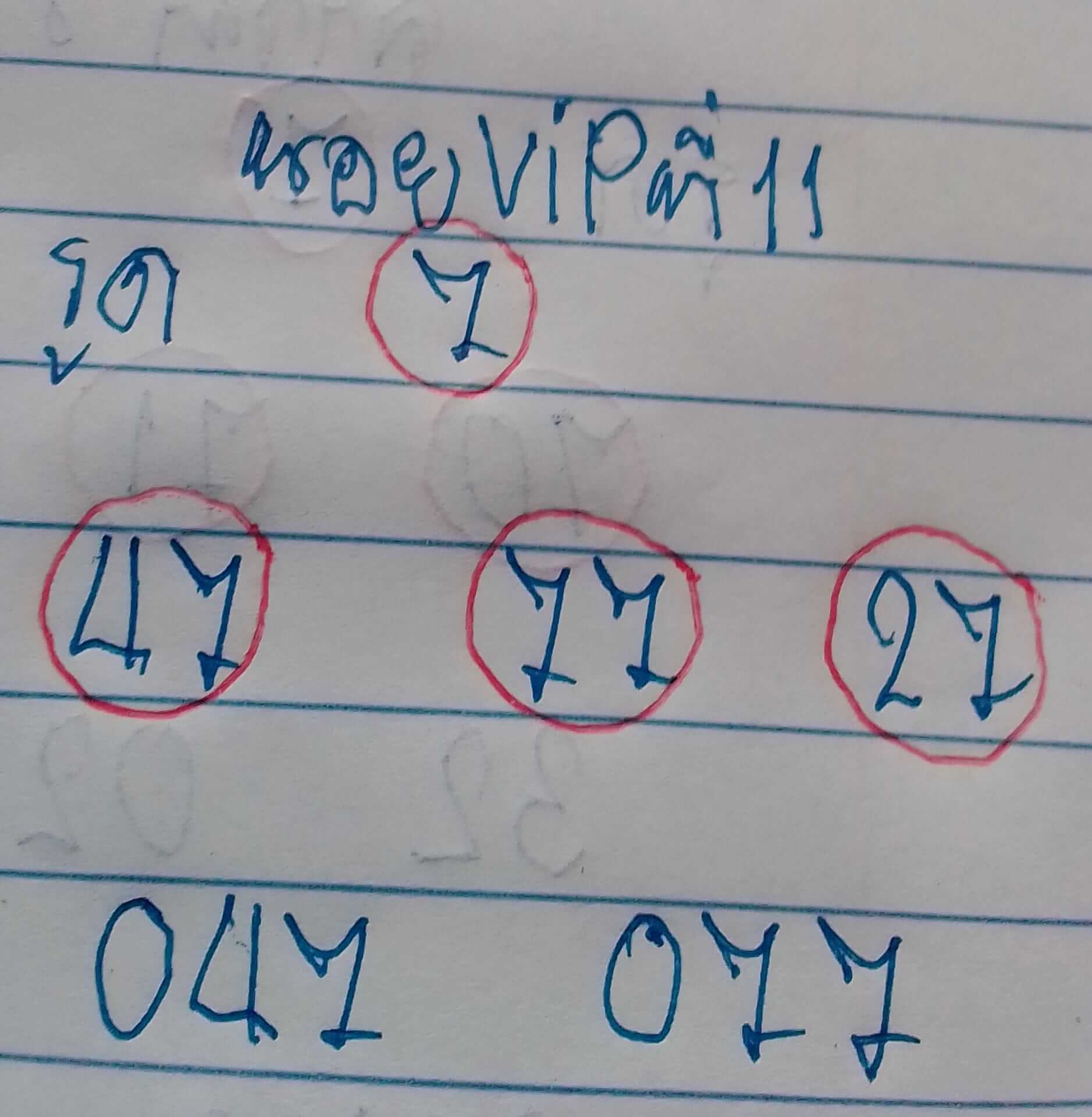 แนวทางหวยฮานอย 11/3/66 ชุดที่5