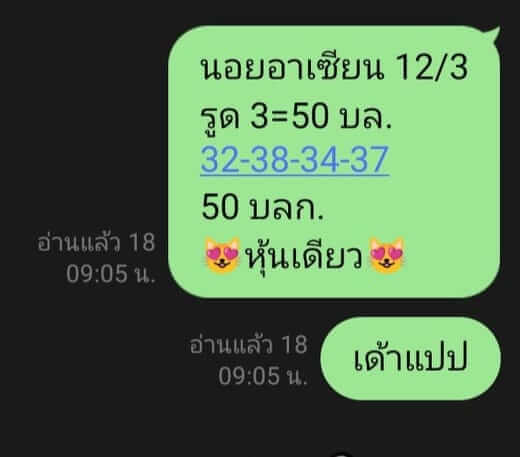 แนวทางหวยฮานอย 12/3/66 ชุดที่7