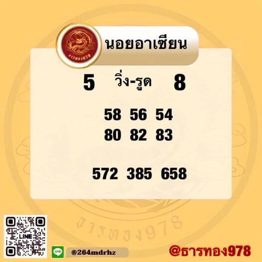 แนวทางหวยฮานอย 18/3/66 ชุดที่5