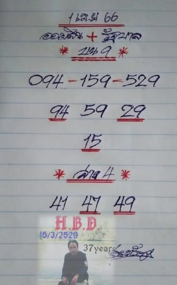 เปิดโพลเลขดัง 1 4 66- เลขเด็ด ดุ่ย ภรัญฯ