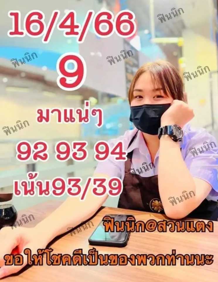 เลขเด็ด สาวสวนแตงงวดวันที่ 16 เมษายน 2566