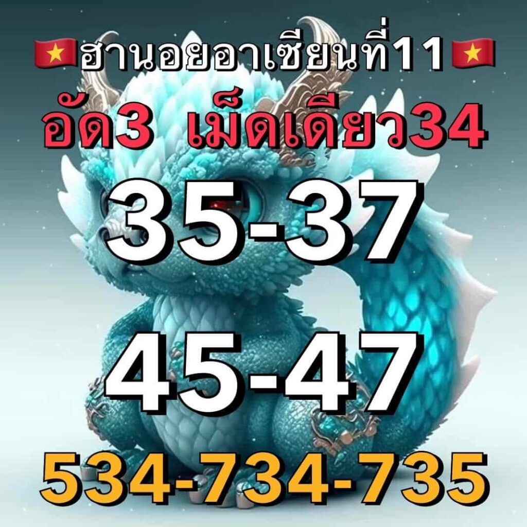 แนวทางหวยฮานอย 11/4/66 ชุดที่11