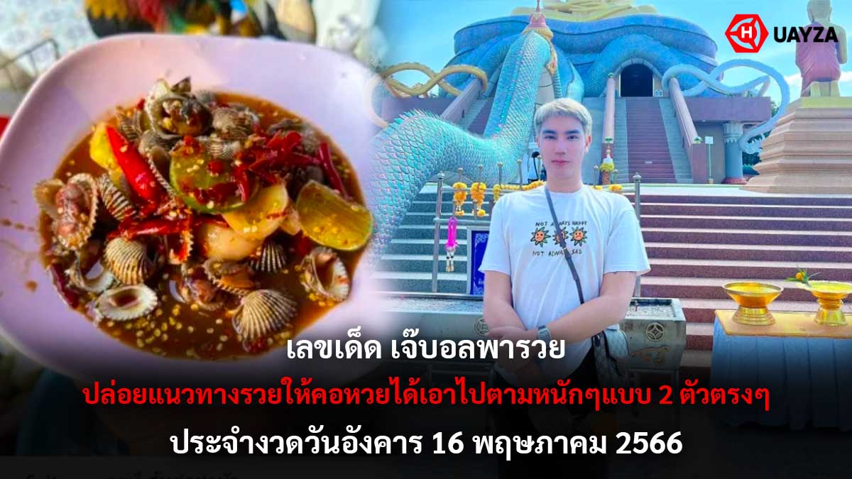 เลขเด็ด เจ๊บอลพารวย 16 5 66