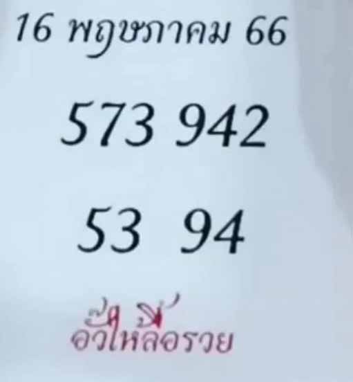 เลขเด็ด เซียนแปะโรงสี ชี้เป้าความรวย 16 5 66 