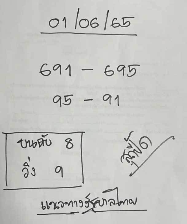 เลขเด็ดสุดปี๊ด 1 มิถุนายน 2566