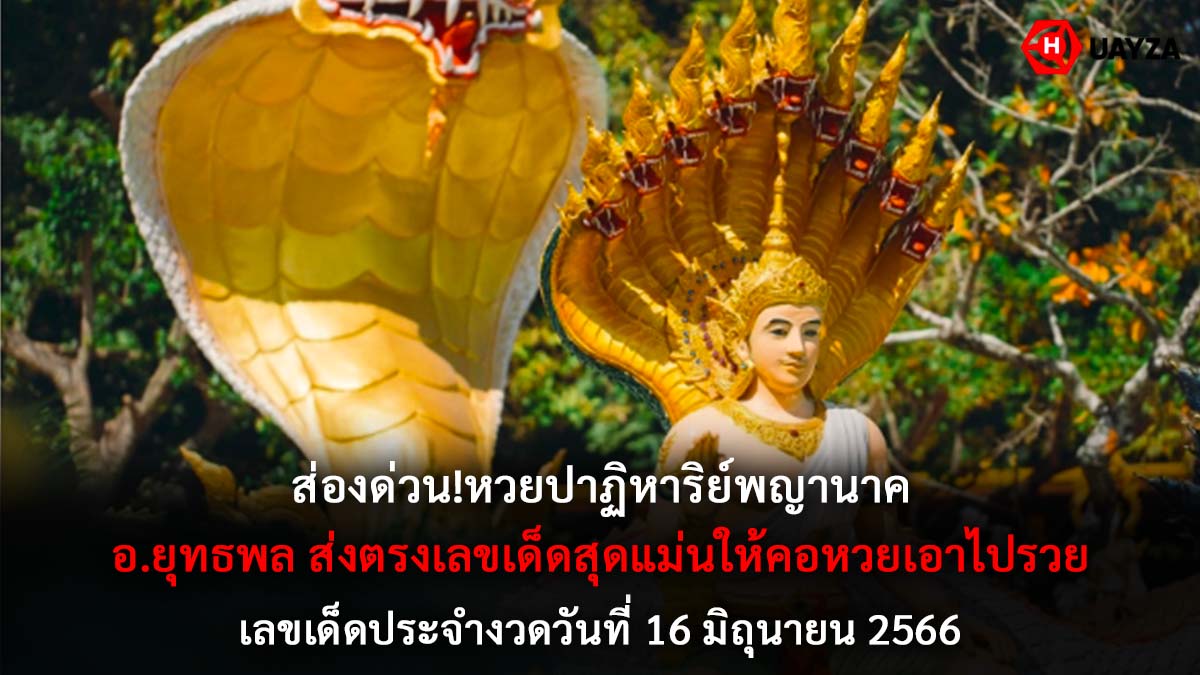 หวยปาฏิหาริย์พญานาค 16 6 66