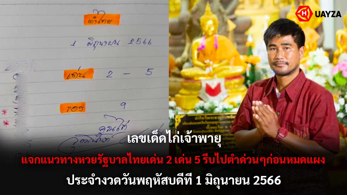 เลขเด็ดไก่เจ้าพายุ 1 6 66
