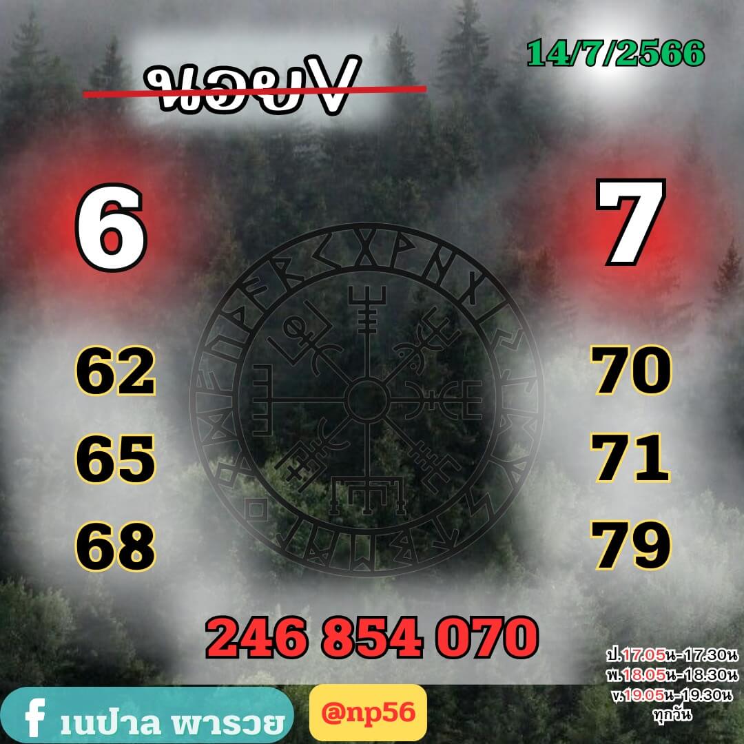หวยฮานอย14-7-66 ชุด8
