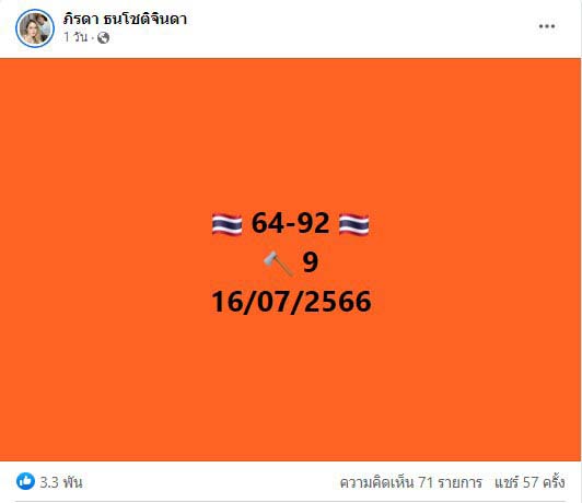 หวยแม่น้ำหนึ่ง งวดวันที่ 16 กรกฎาคม 2566