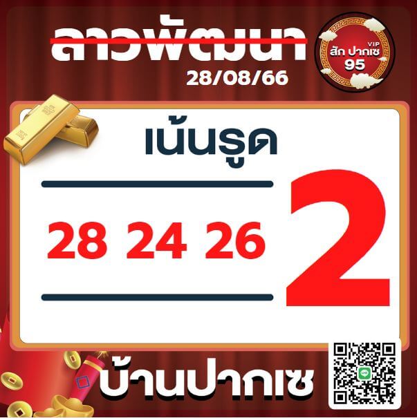 หวยลาว 28-8-66 ชุด7