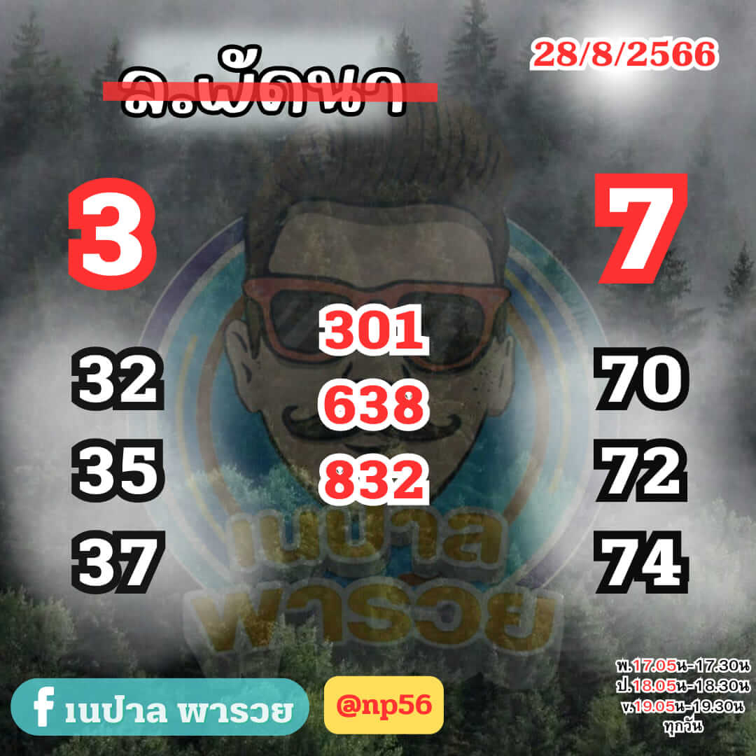 หวยลาว 28-8-66 ชุด8