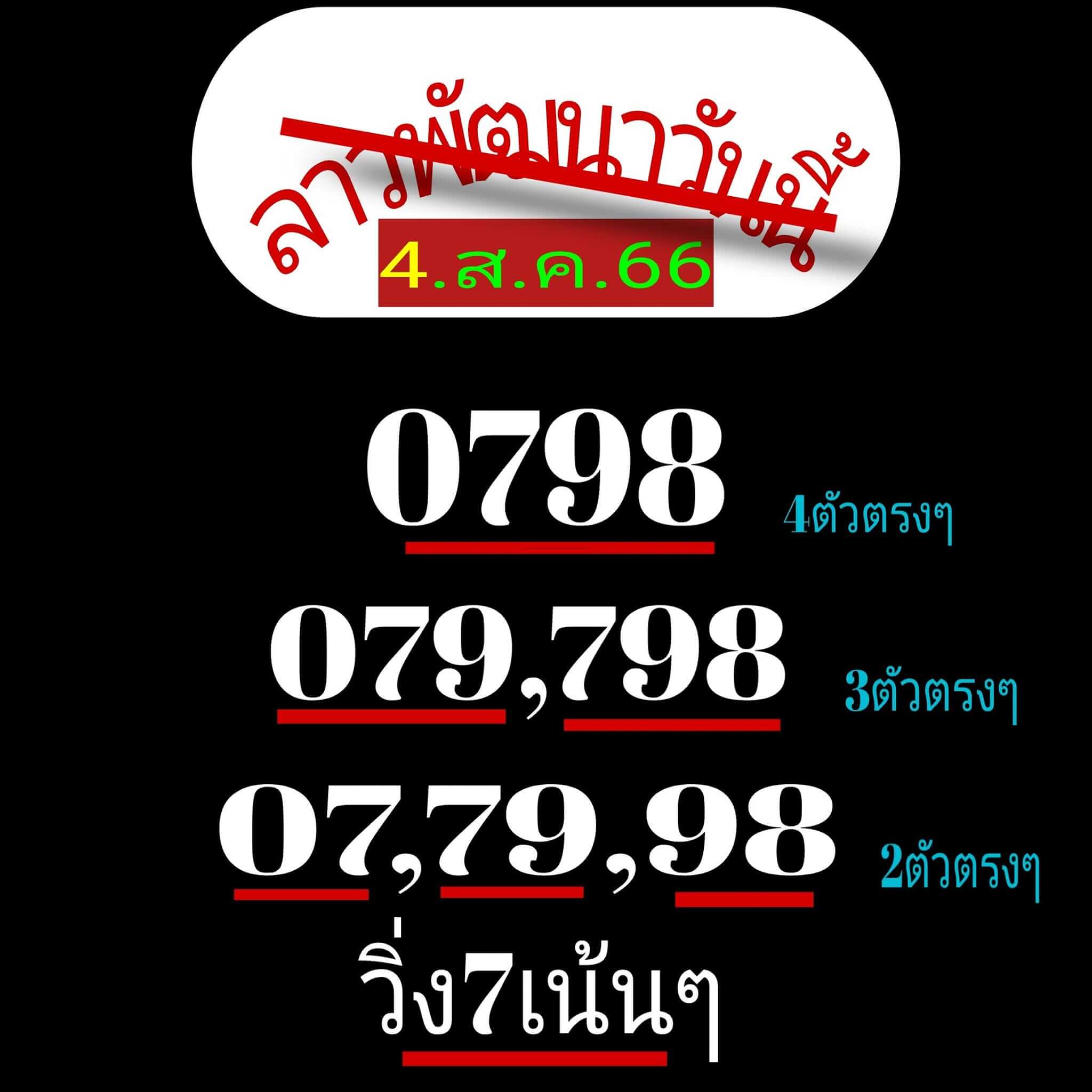 หวยลาว 4-8-66 ชุด10