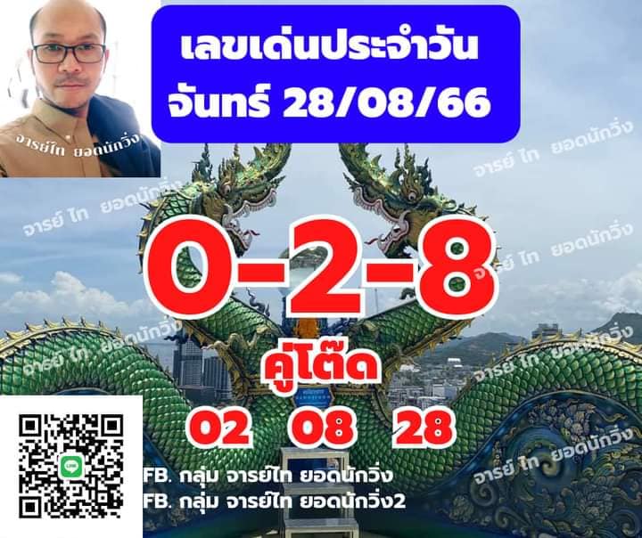 หวยฮานอย 28-8-66 ชุด7