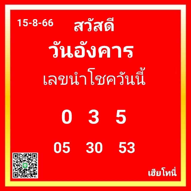 หวยฮานอย15-8-66 ชุด2