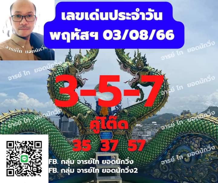 หวยฮานอย3-8-66 ชุด6