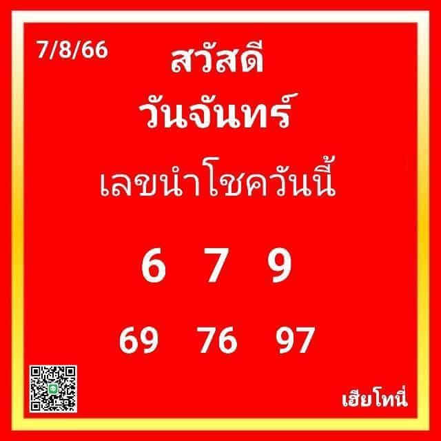 หวยฮานอย7-8-66 ชุด4