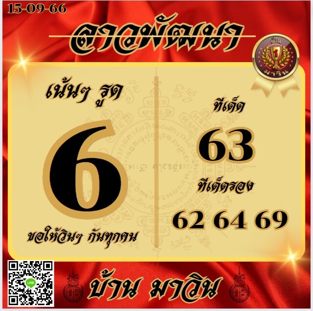 หวยลาว 15-9-66 ชุด9