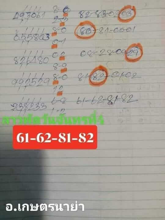 หวยลาว 4-9-66 ชุด8