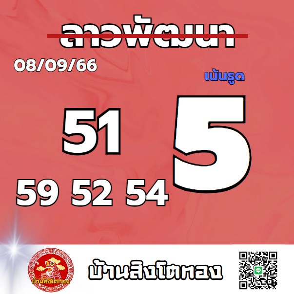 หวยลาว 8-9-66 ชุด10