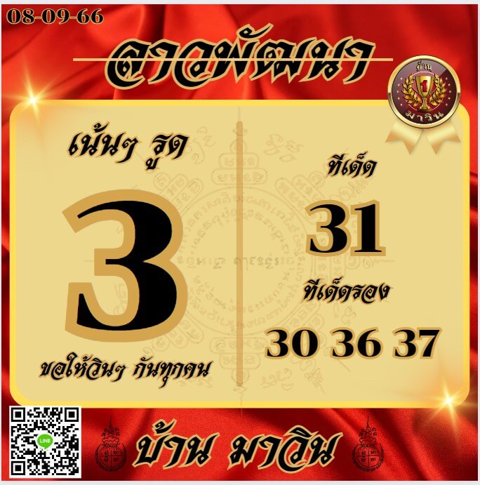 หวยลาว 8-9-66 ชุด9