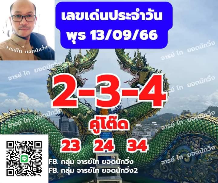หวยฮานอย 12-9-66 ชุด1