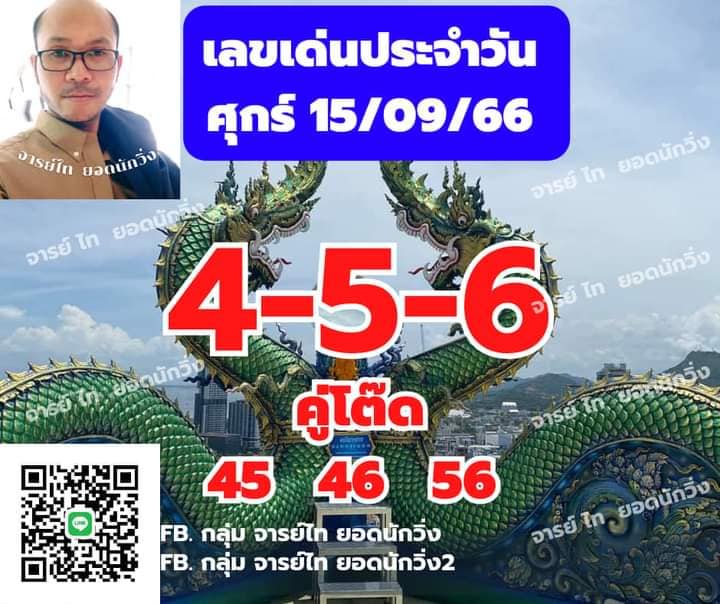 หวยฮานอย 15-9-66 ชุด5