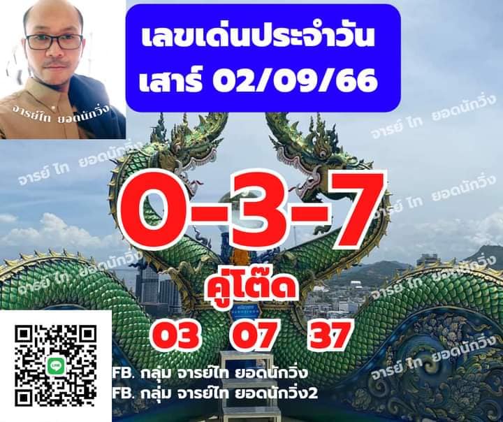 หวยฮานอย 2-9-66 ชุด4