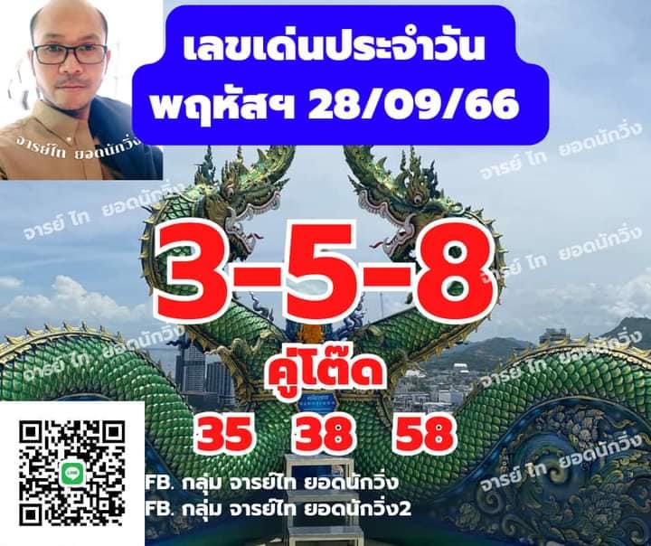 หวยฮานอย 28-9-66 ชุด8