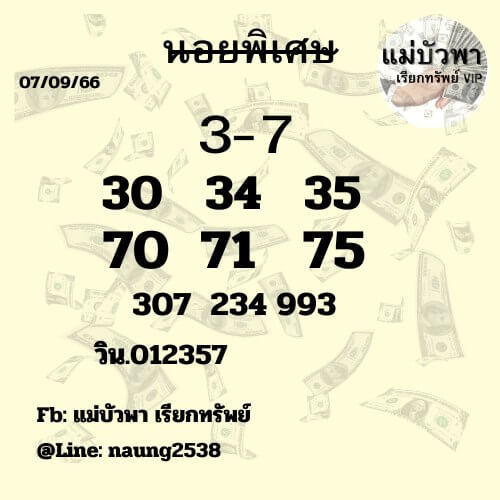 หวยฮานอย 7-9-66 ชุด4