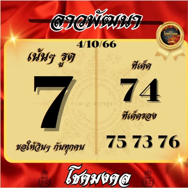 หวยลาว 4-10-66 ชุด8