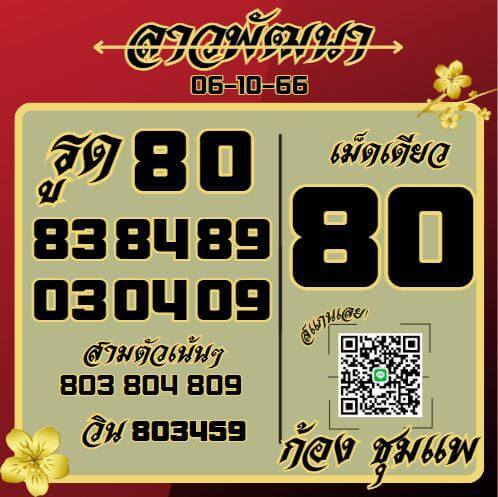 หวยลาว 6-10-66 ชุด6