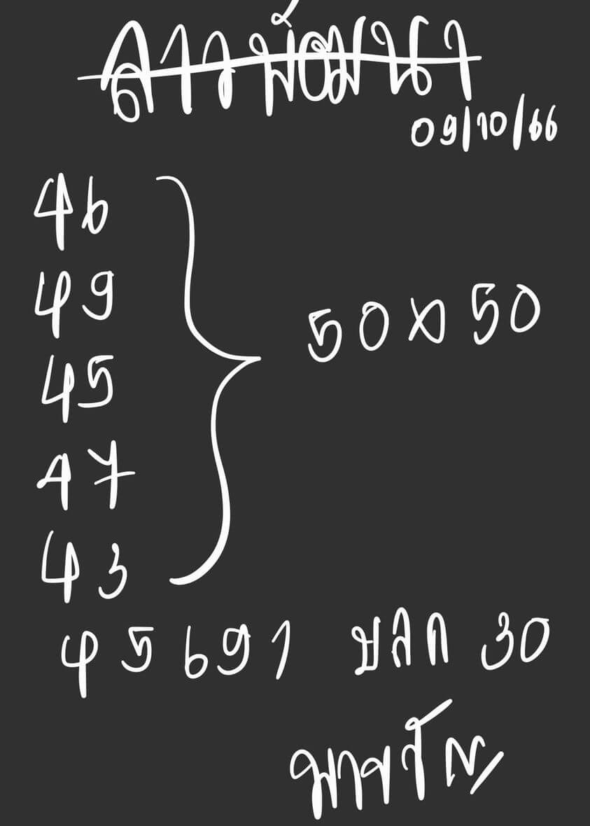 หวยลาว 9-10-66 ชุด8