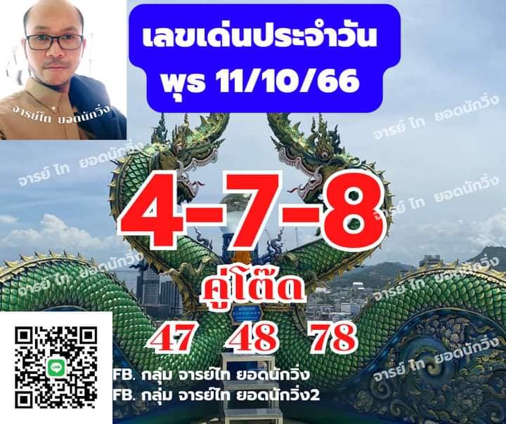 หวยฮานอย 11-10-66 ชุด2