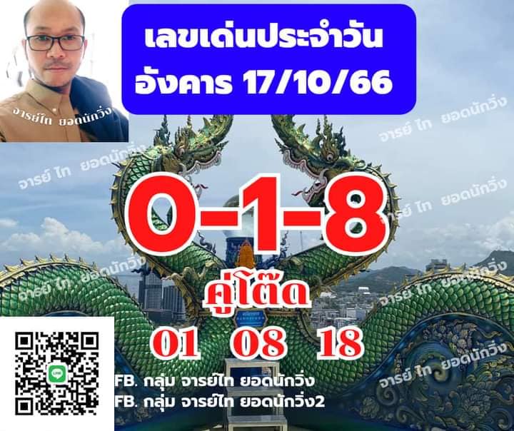 หวยฮานอย 17-10-66 ชุด7
