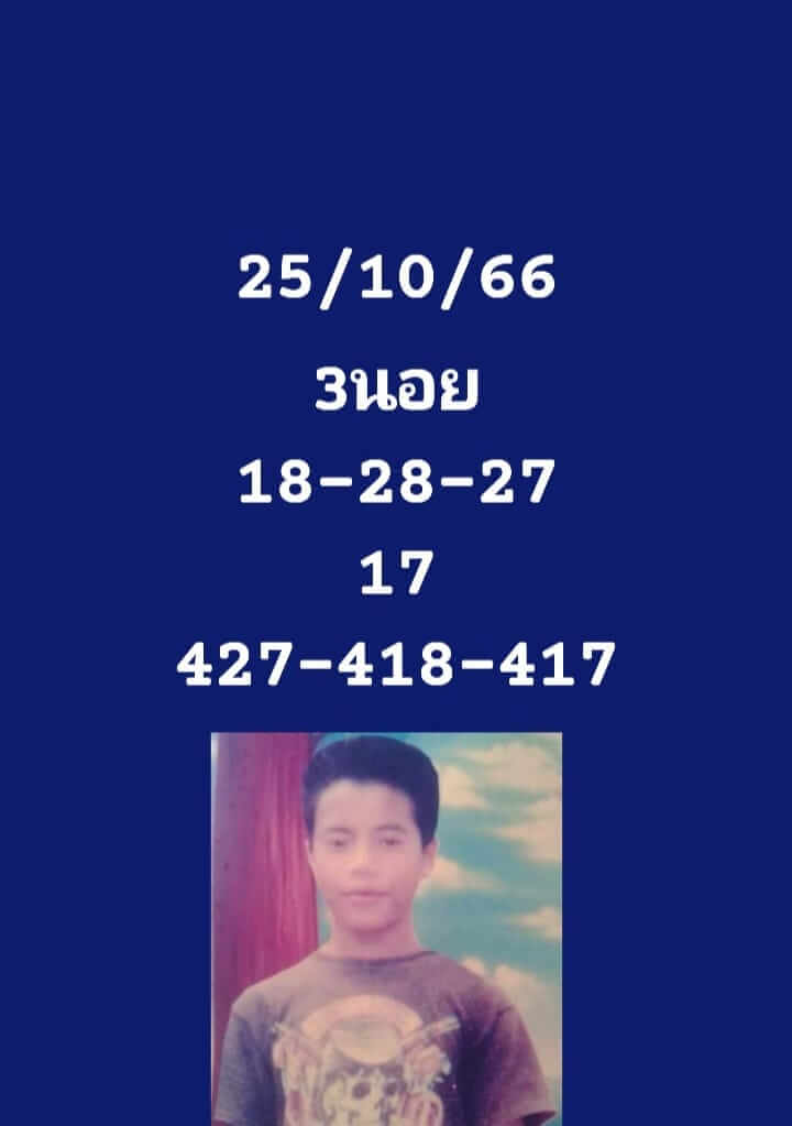 หวยฮานอย 25-10-66 ชุด3
