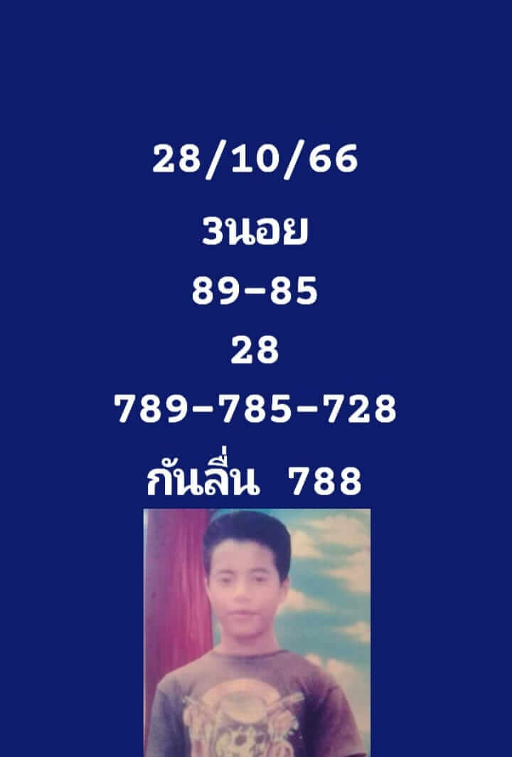 หวยฮานอย 28-10-66 ชุด4