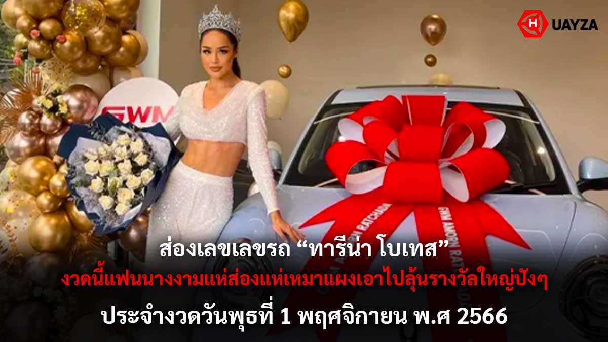 เลขรถ ทารีน่า โบเทส 1 11 66