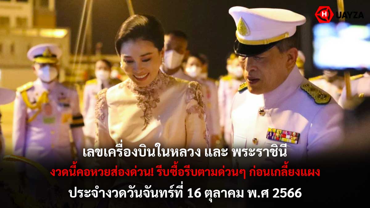 เลขเครื่องบินในหลวง 16 10 66