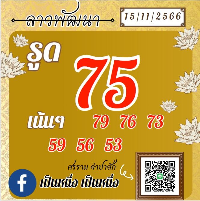 หวยลาว 15-11-66 ชุด2