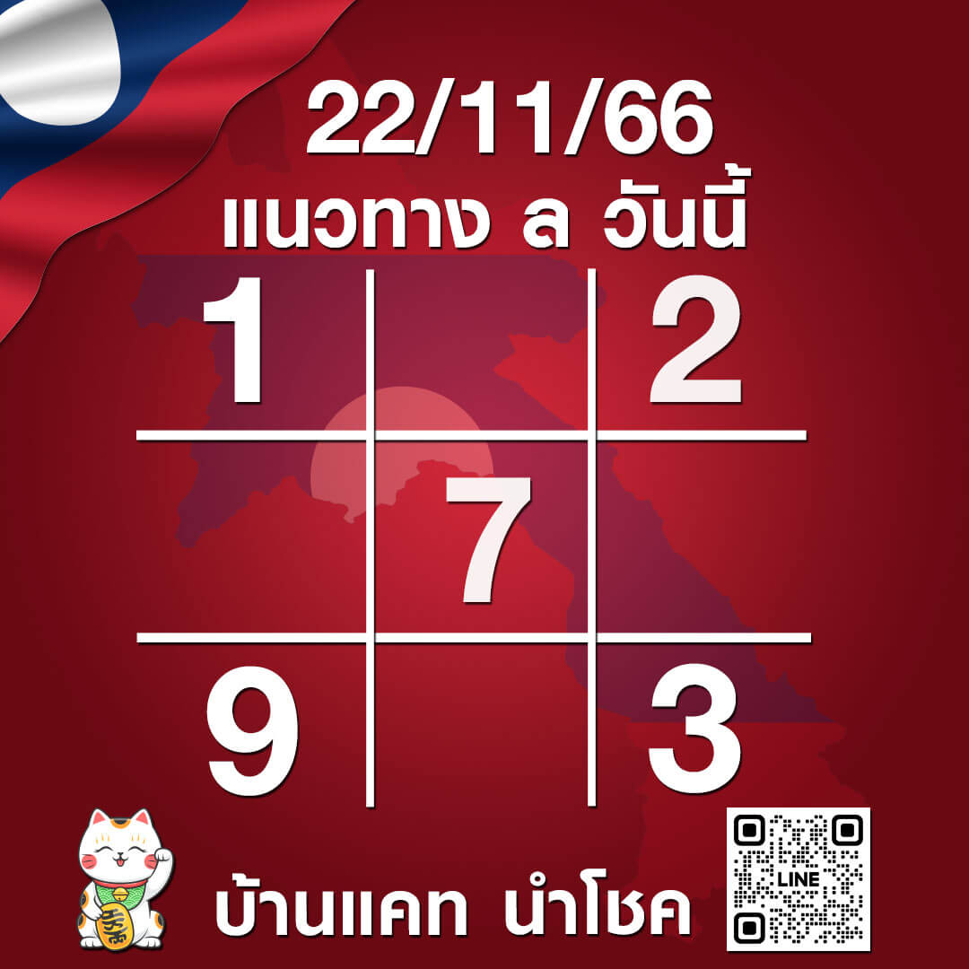 หวยลาว 22-11-66 ชุด1