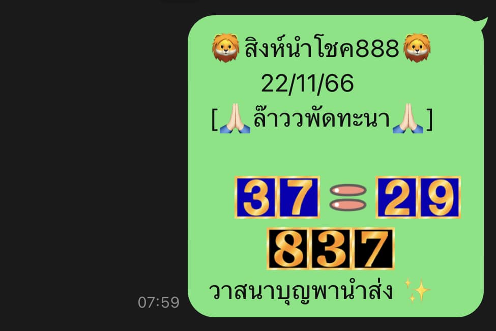 หวยลาว 22-11-66 ชุด4