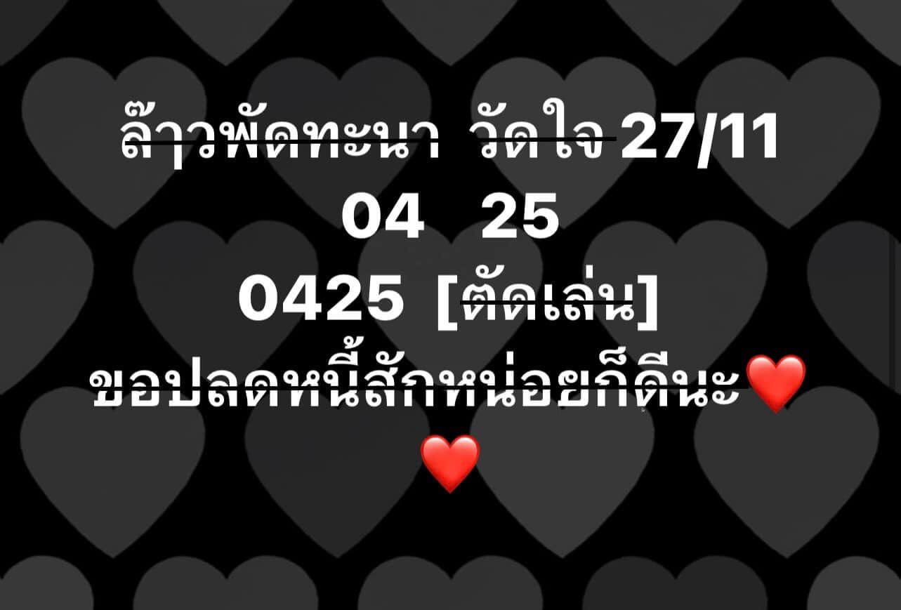 หวยลาว 27-11-66 ชุด7
