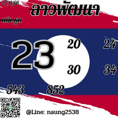 หวยลาว 27-11-66 ชุด9