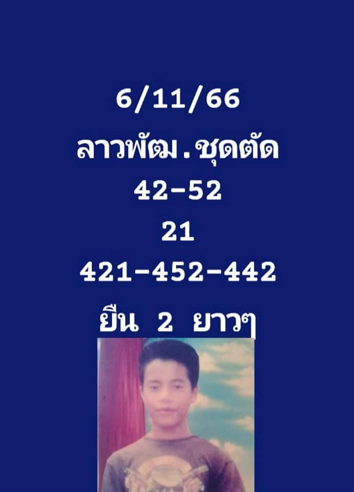 หวยลาว 6-11-66 ชุด2